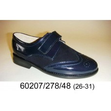 Boys' patent leather school shoes, model 60207-278-48