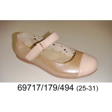 Girls' desert lesther shoes, model 69717-179-494