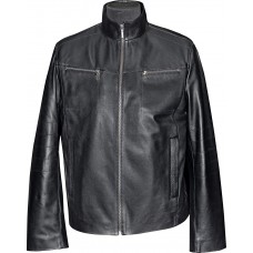 Men's leather jacket summer, model M179