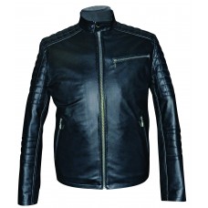 Men's leather jacket summer, model M227