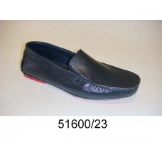 Men's leather moccasins, model 51600-23
