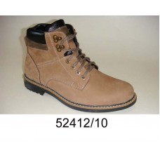 Men's desert leather work boots, model 52412-10