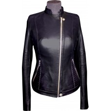 Women's leather jacket summer, model W116