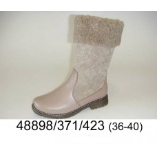 Women's desert leather boots, model 48898-371-423