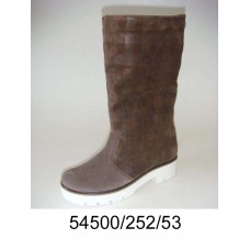 Women's leather high boots, model 54500-252-53