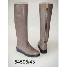 Women's desert leather high boots, model 54505-43