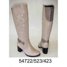 Women's desert leather boots, model 54722-523-423