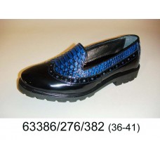 Women's leather shoes, model 63386-276-382