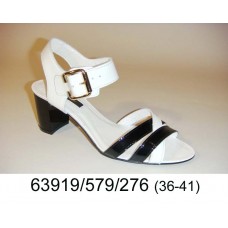 Women's white leathers hoes, model 63919-579-276